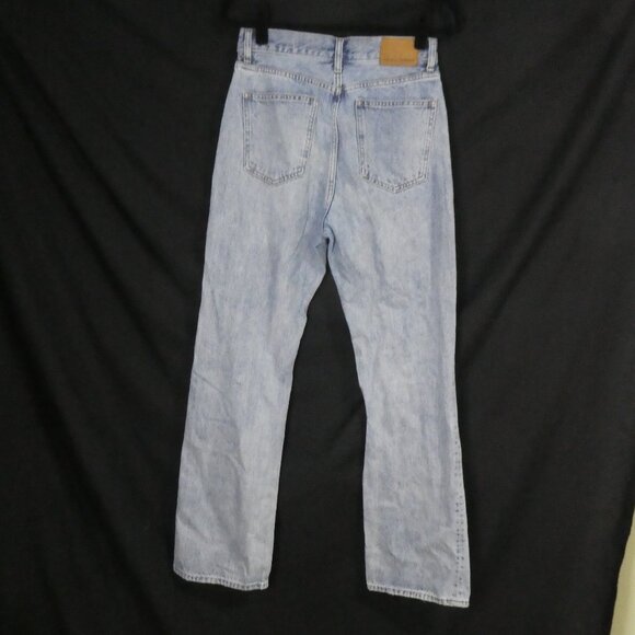 DENIM FORUM - The Jane 70's Super High Boot - 30L | size 28 | Blue Denim Jeans - Picture 2 of 16